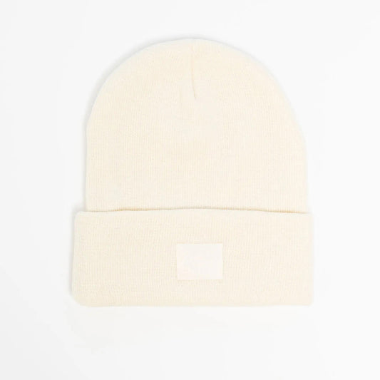 Knit cuff beanie