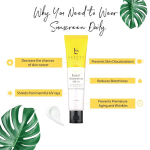 Mineral Facial Sunscreen Lotion - SPF 20