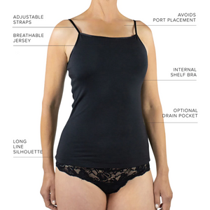 Camisole (with drain pockets)