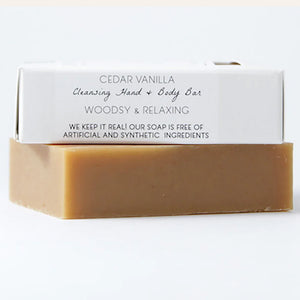 Cedar Vanilla Bar