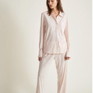 100% Organic Pima Cotton Long Sleeve PJ Set