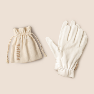 Paume Hydration Mask + Overnight Organic Cotton Socks + Hand Gloves + Card Gift Set