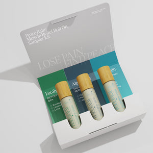 Muscle Relief Roll-On Lotion – Sampler Kit
