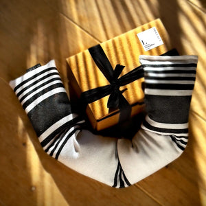 Lavender Stress Pillows + Candle + Slouch Socks