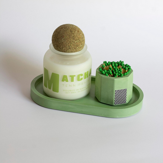 The Pill Tray Set With Candle