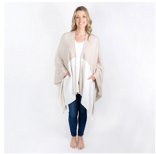 Organic Cotton Blanket Travel Wrap