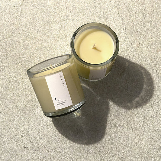 Lavender/Orange Soy Candle